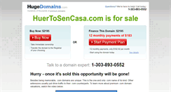 Desktop Screenshot of huertosencasa.com